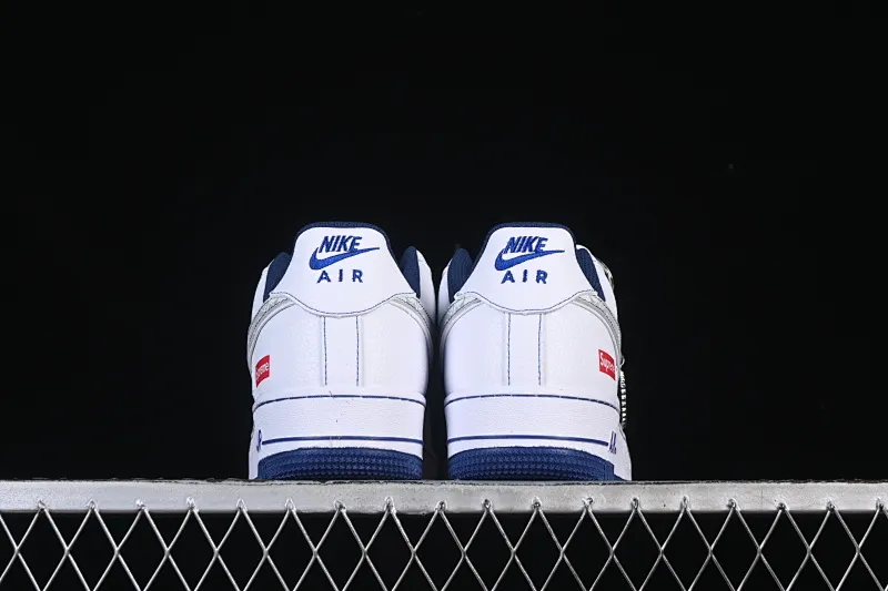 All categories Nk Air Force 1 Air Force series Nk Air Force 1 Low Air Force low top Nike Air Force 1'07 Low Supreme joint gray hook blue pig eight Air Force 1 low top casual sneakers XZ6188-187